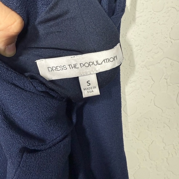 Dress The Population Harlow Strappy Gown Size Small - Picture 6 of 8